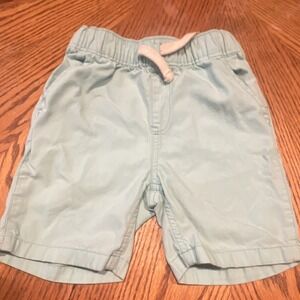 The Children's Place Shorts Light Blue 3T Cotton Drawstring Adjustable Waist